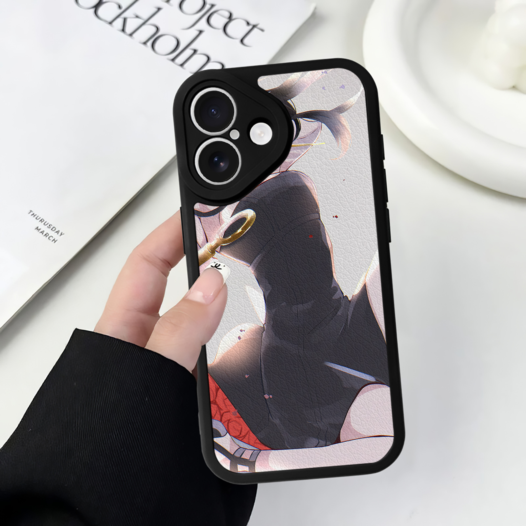 （画像用） SPY×FAMILY间谍家家酒 【iPhone 16シリーズ対応】シリコンスマホケース（レザー調） 材質：シリコン